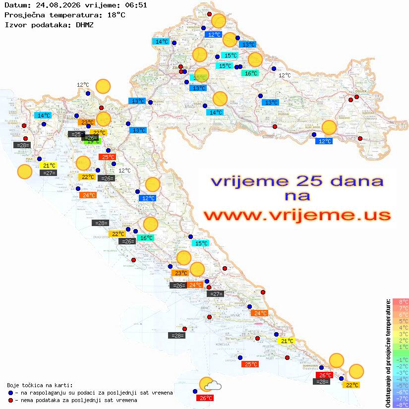 Vrijeme danas