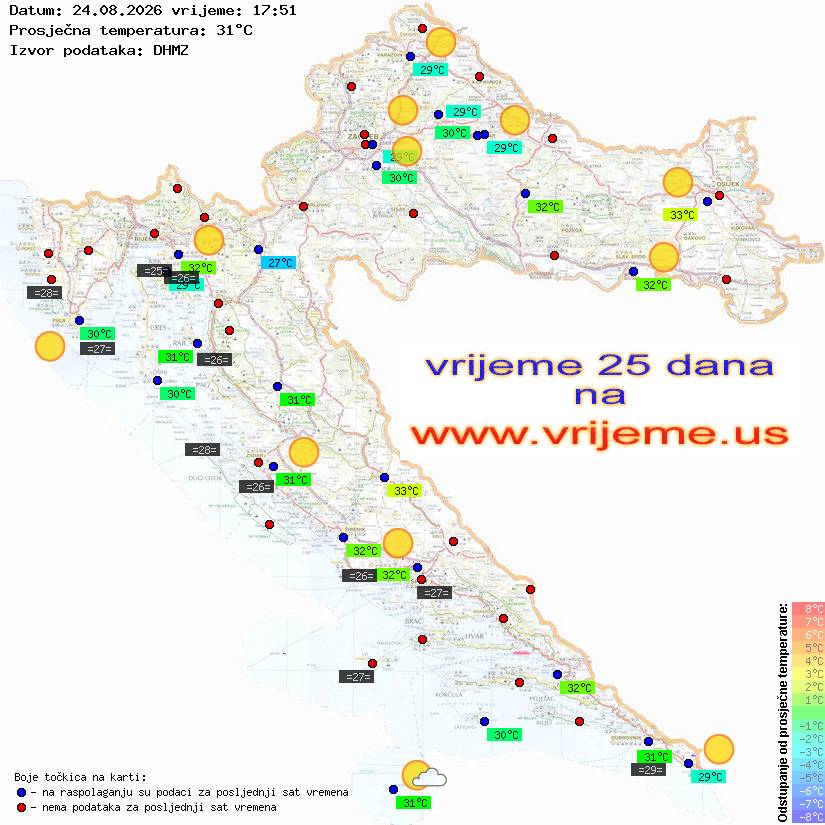 Vrijeme danas