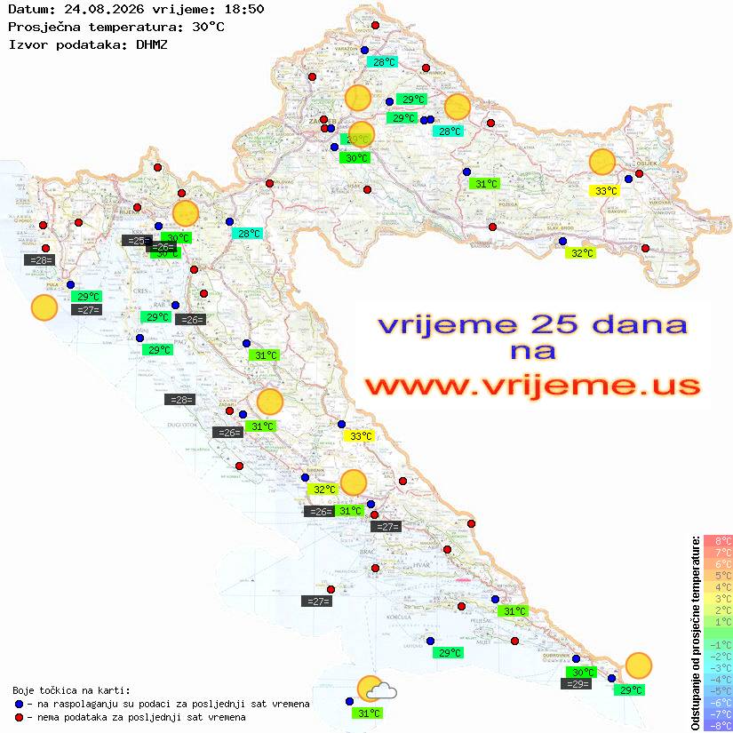 Vrijeme danas