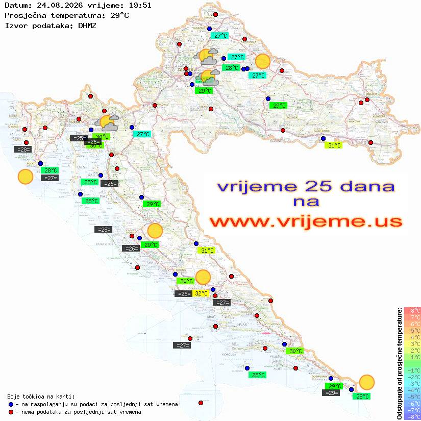Vrijeme danas