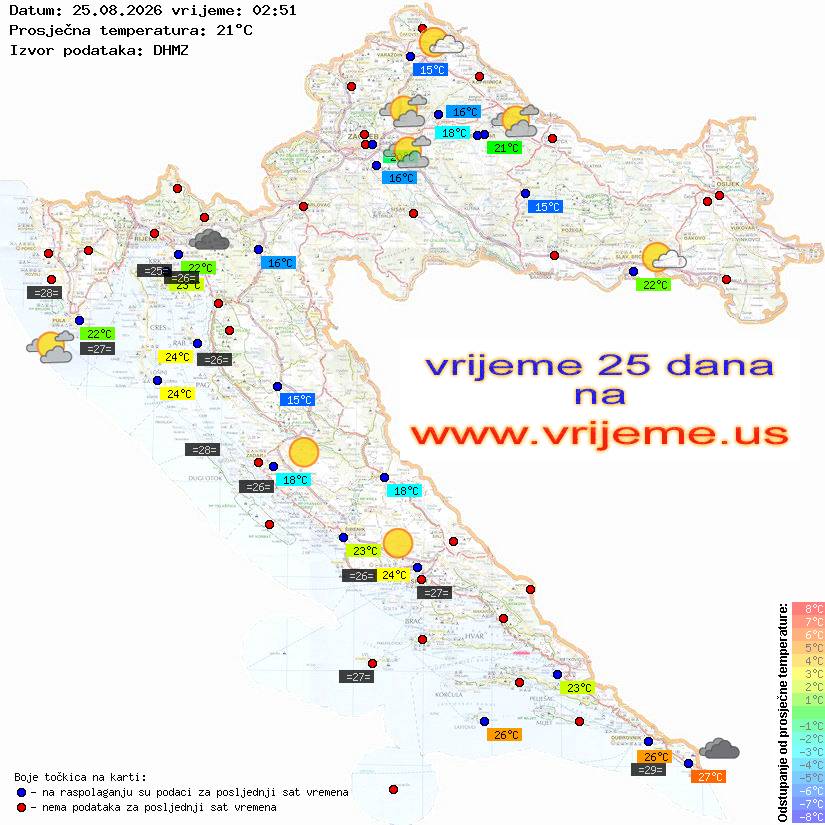 Vrijeme danas