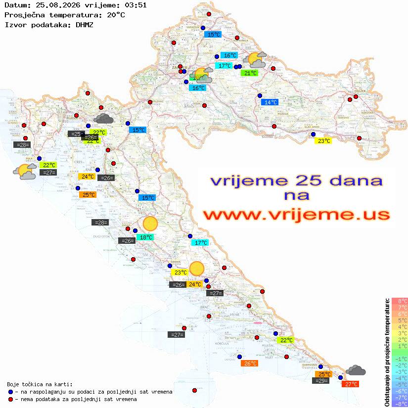 Vrijeme danas