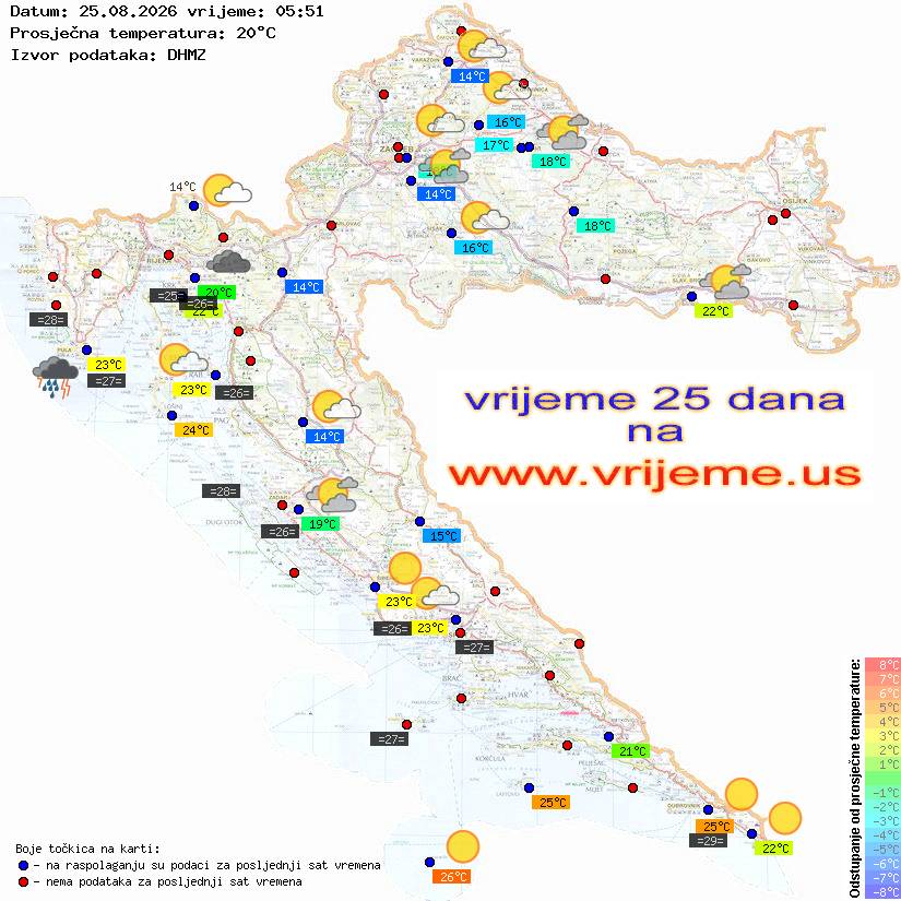 Vrijeme danas