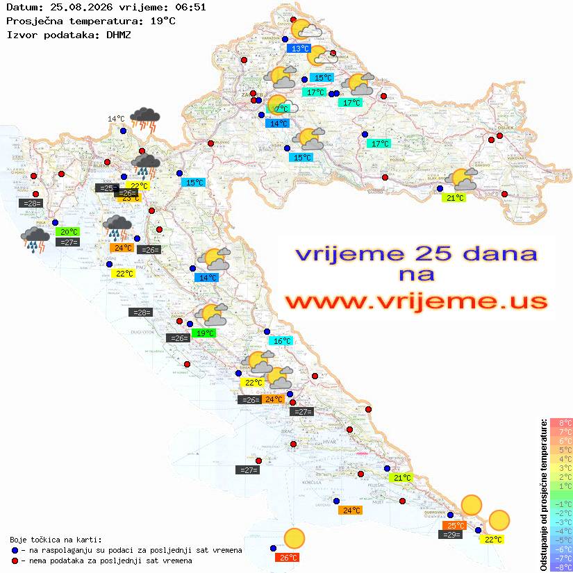 Vrijeme danas
