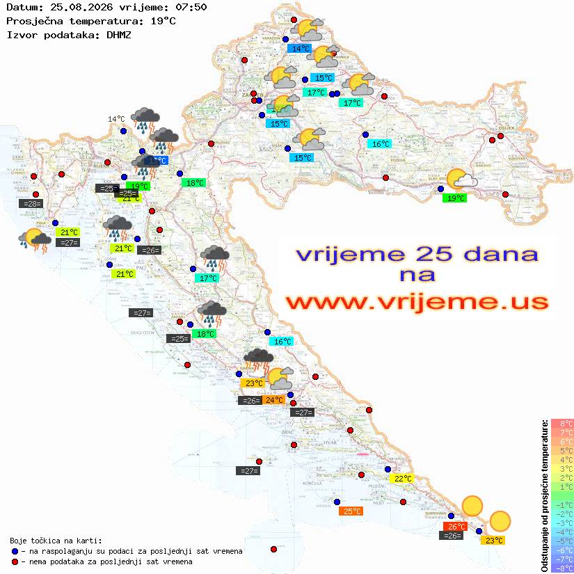 Vrijeme danas