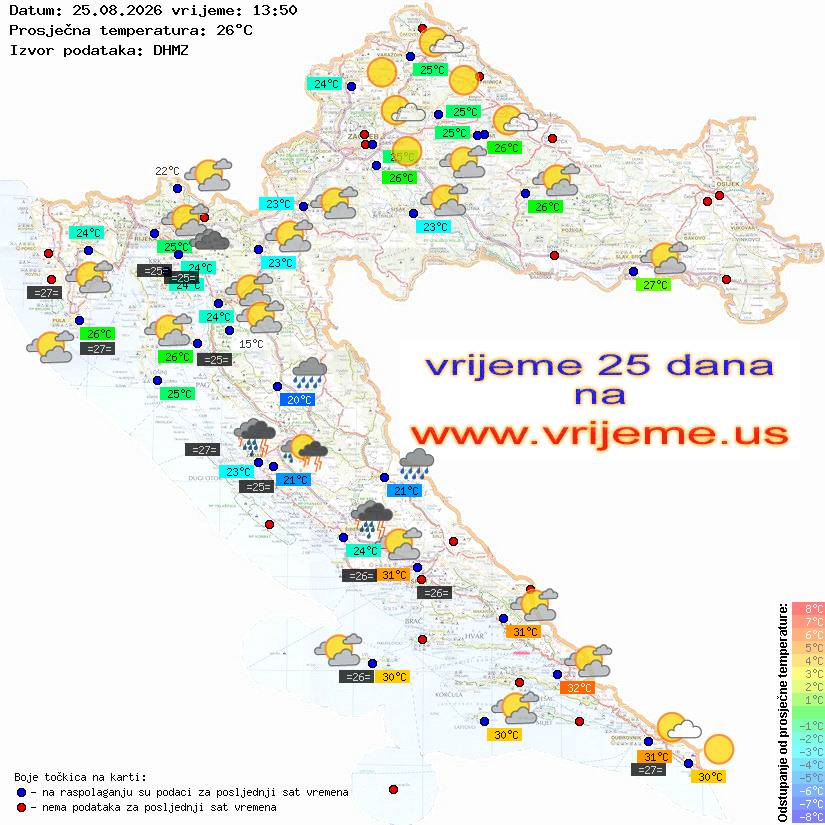 Vrijeme danas