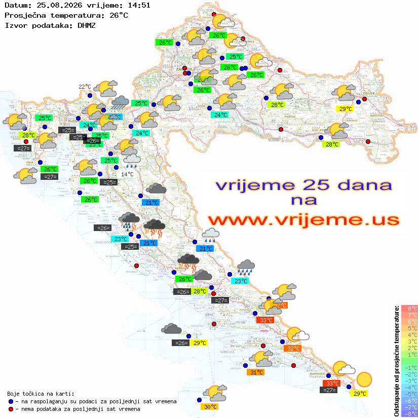 Vrijeme danas