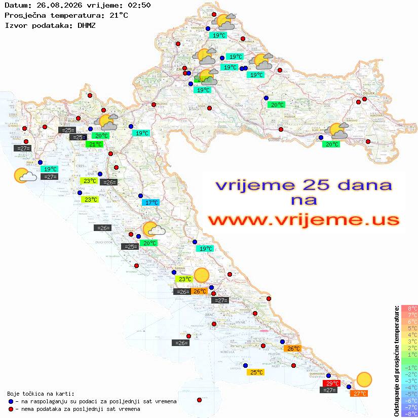 Vrijeme danas