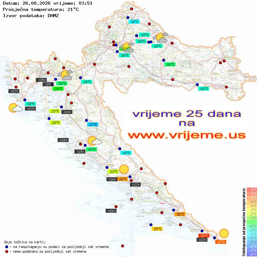 Vrijeme danas