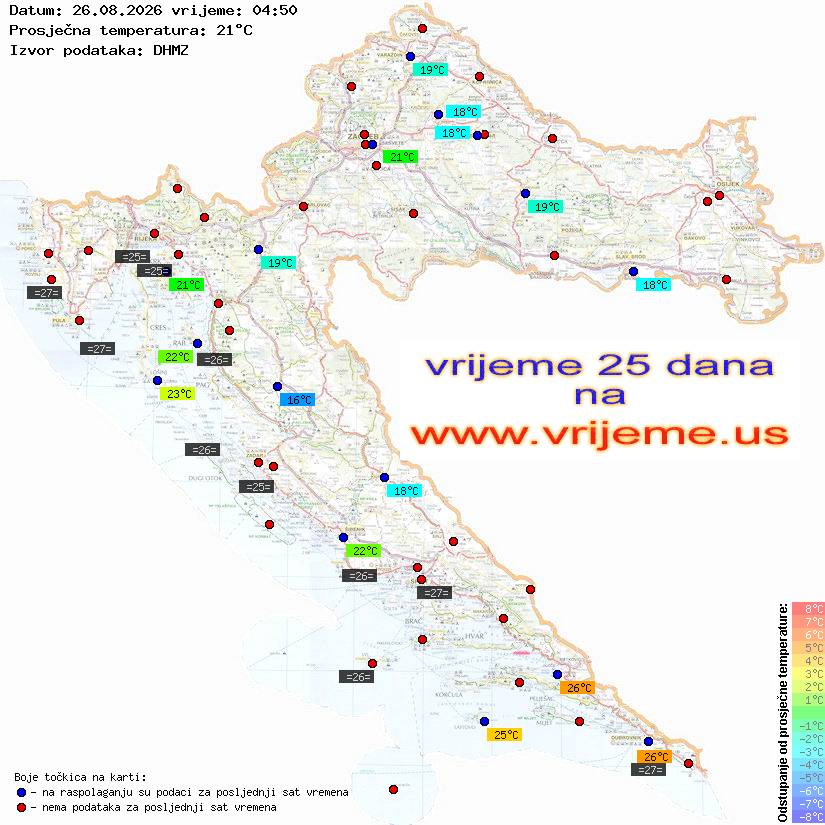 Vrijeme danas