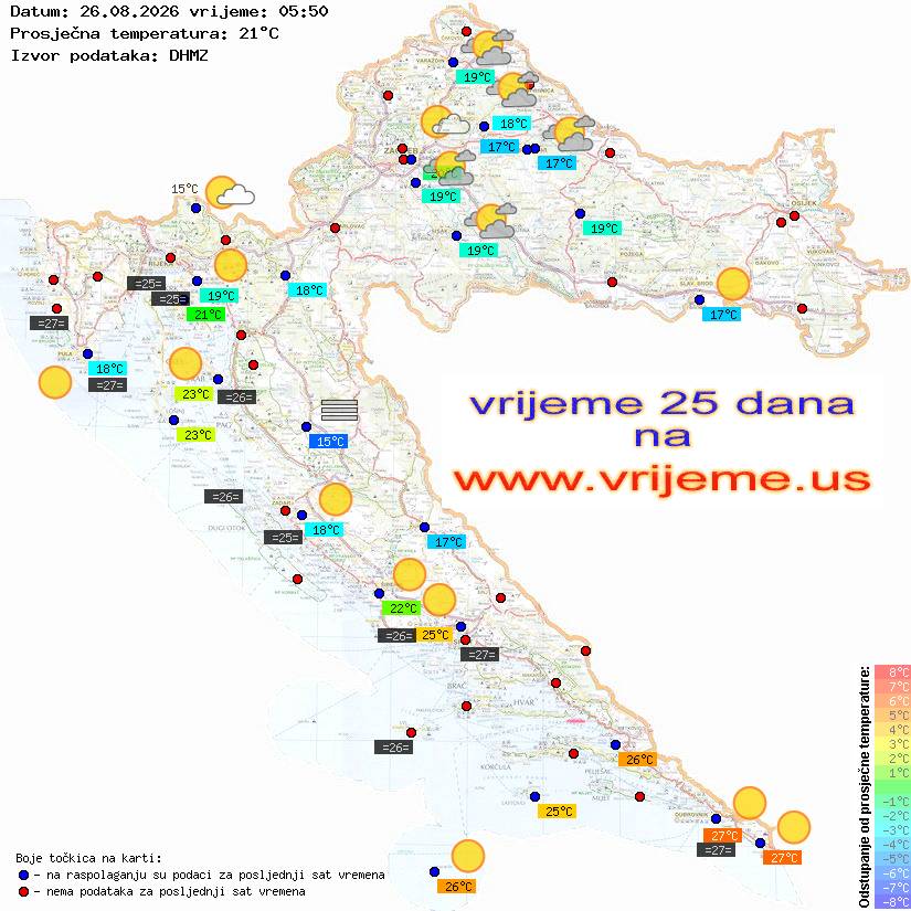 Vrijeme danas