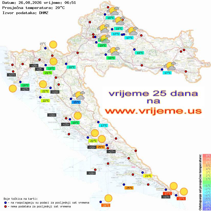 Vrijeme danas