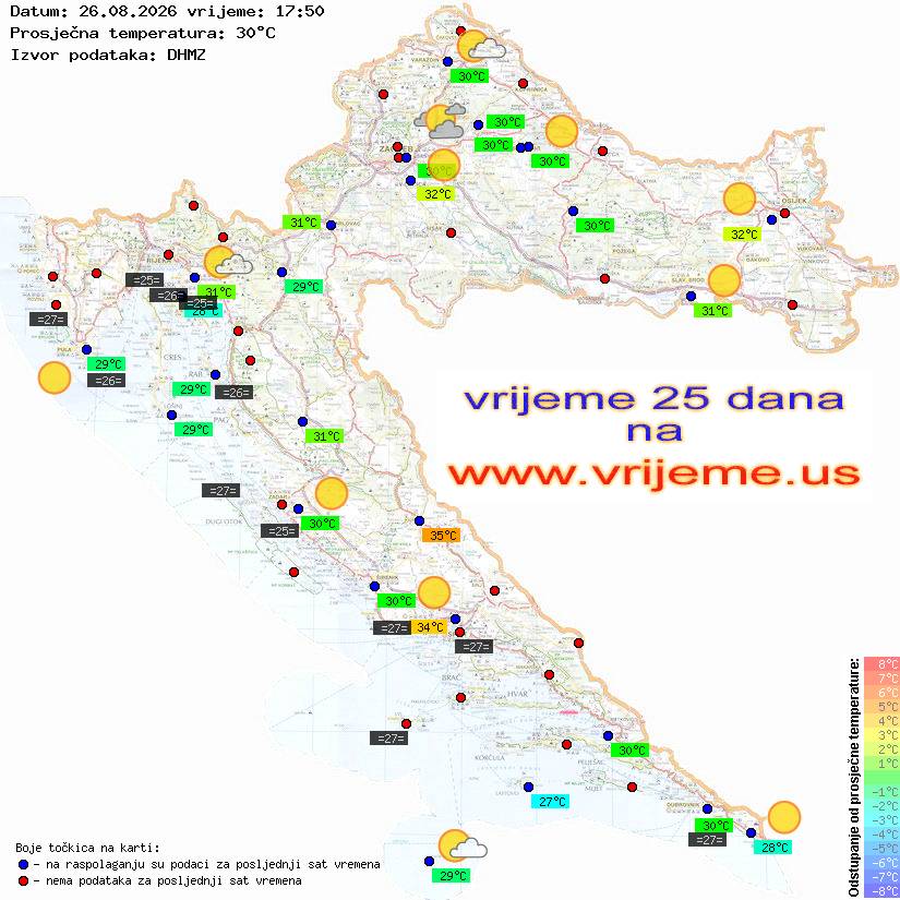 Vrijeme danas