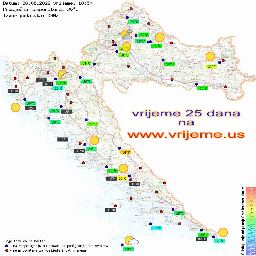 Vrijeme danas