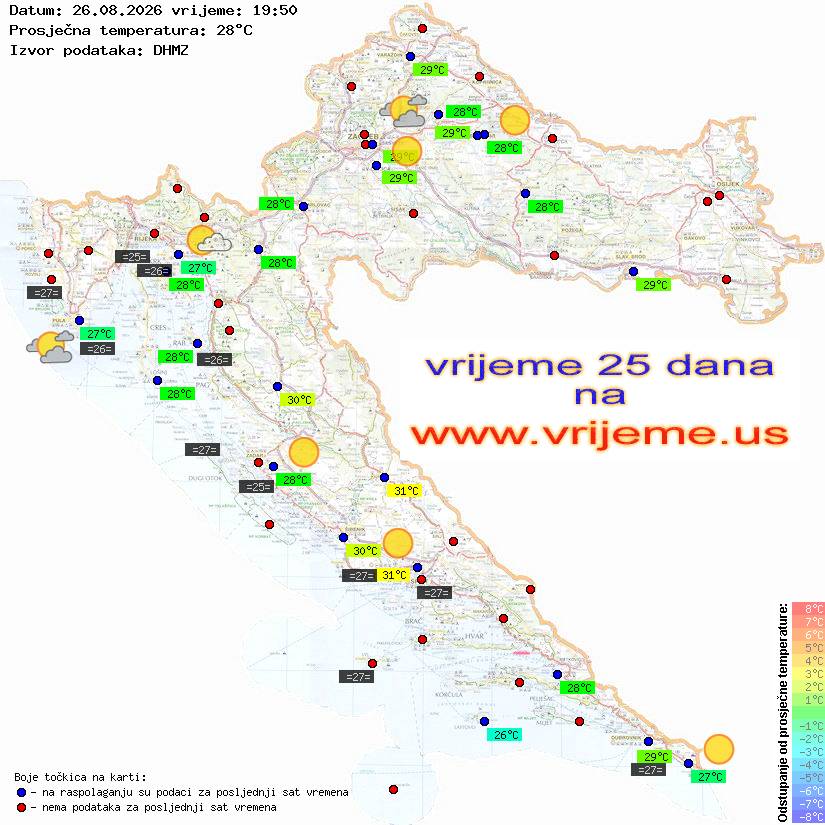 Vrijeme danas
