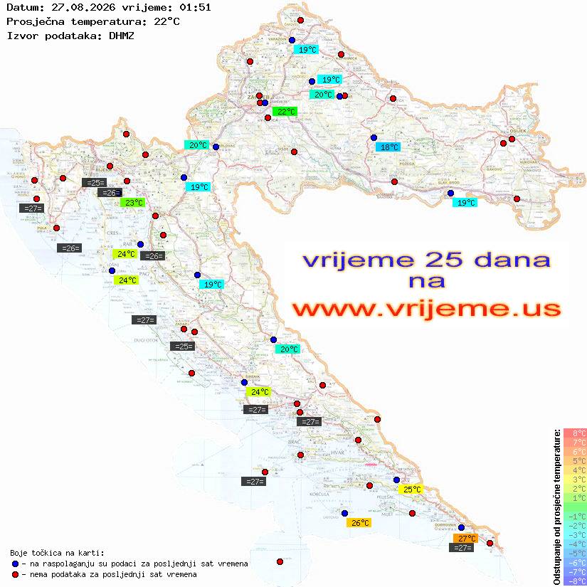 Vrijeme danas