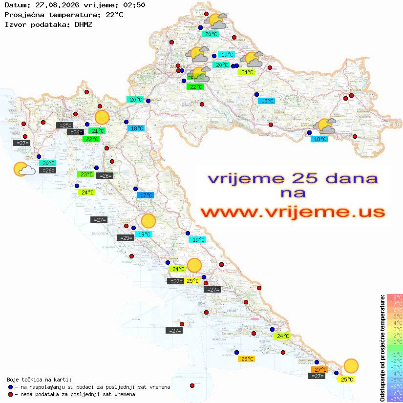Vrijeme danas