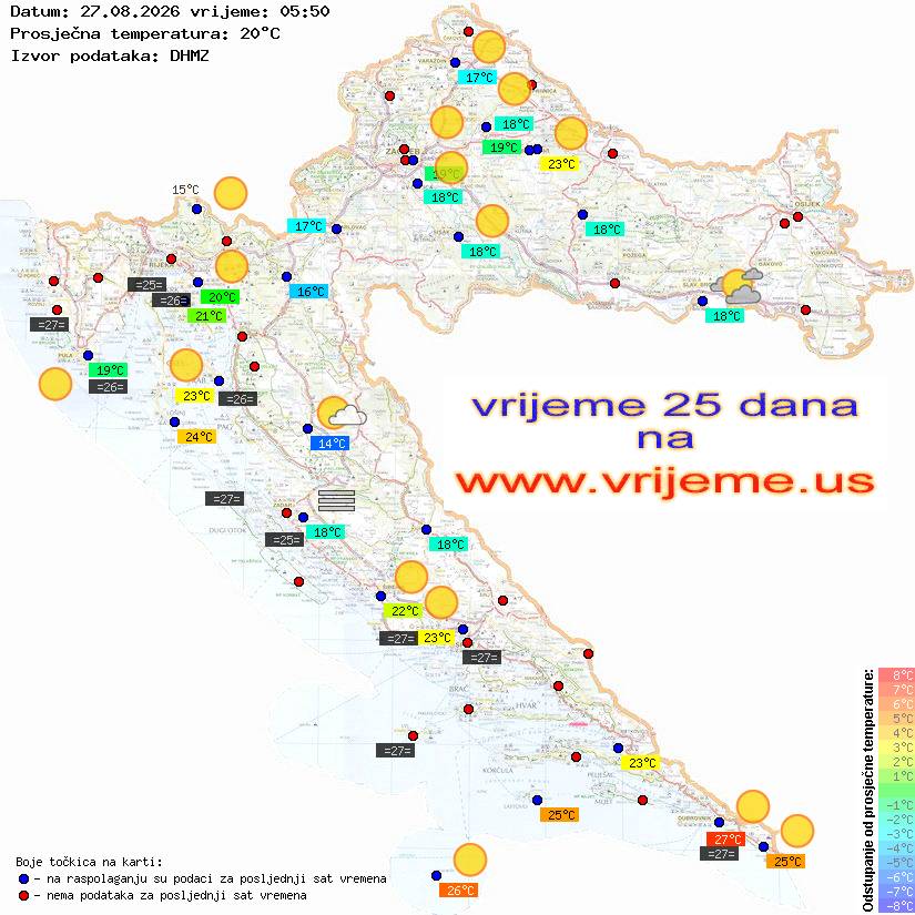 Vrijeme danas