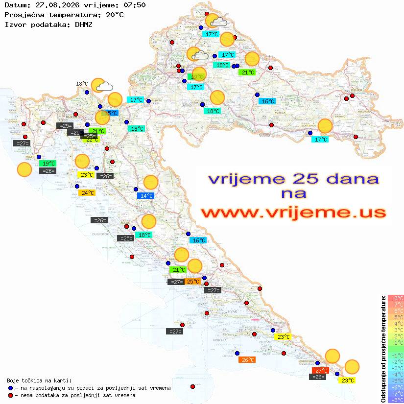 Vrijeme danas