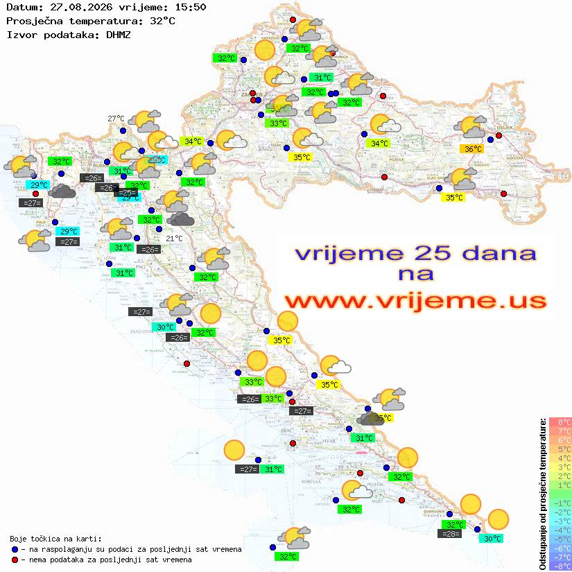Vrijeme danas