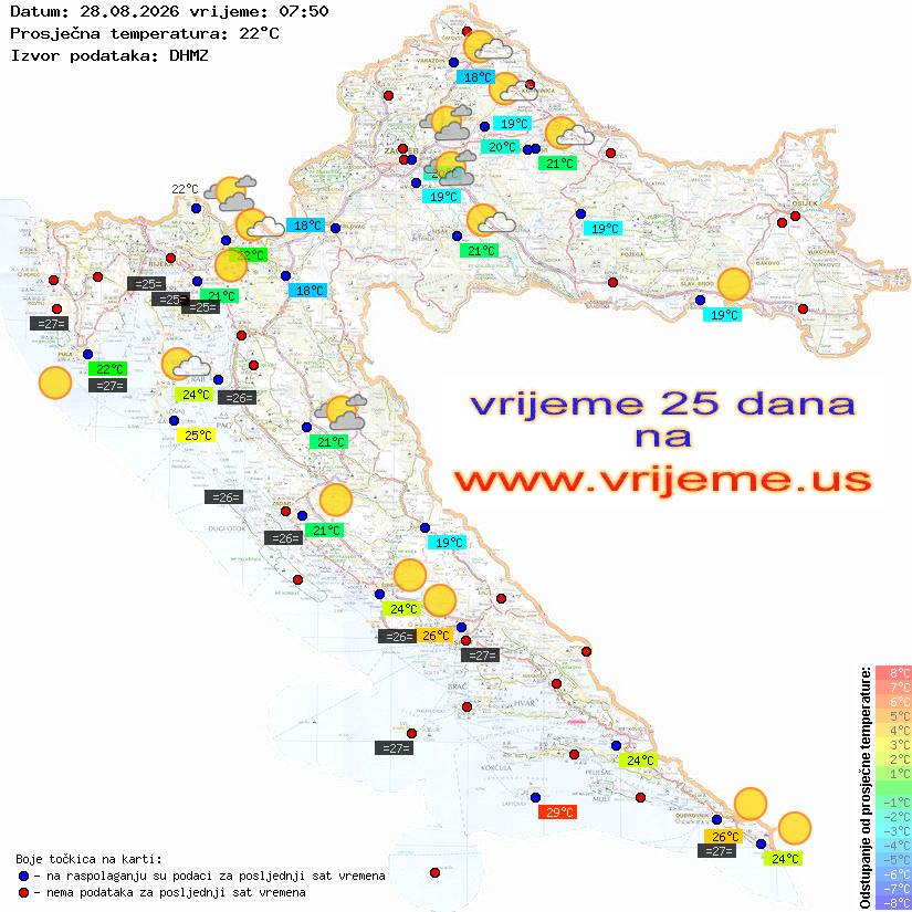 Vrijeme danas