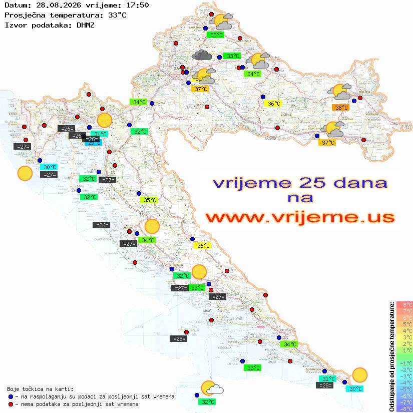 Vrijeme danas