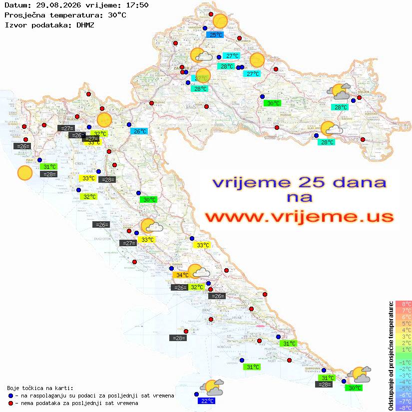Vrijeme danas