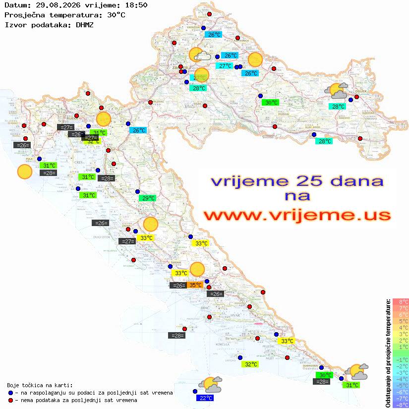 Vrijeme danas