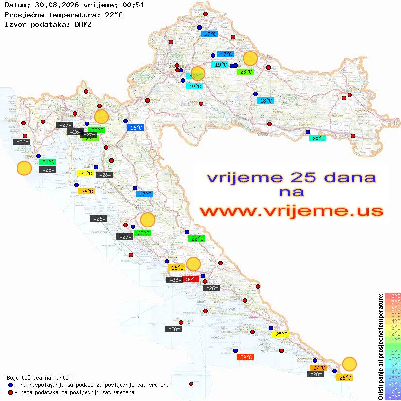 Vrijeme danas