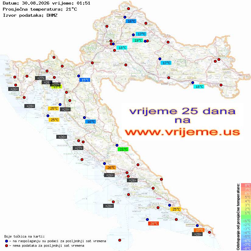 Vrijeme danas