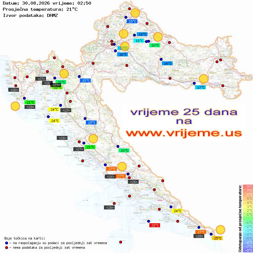 Vrijeme danas