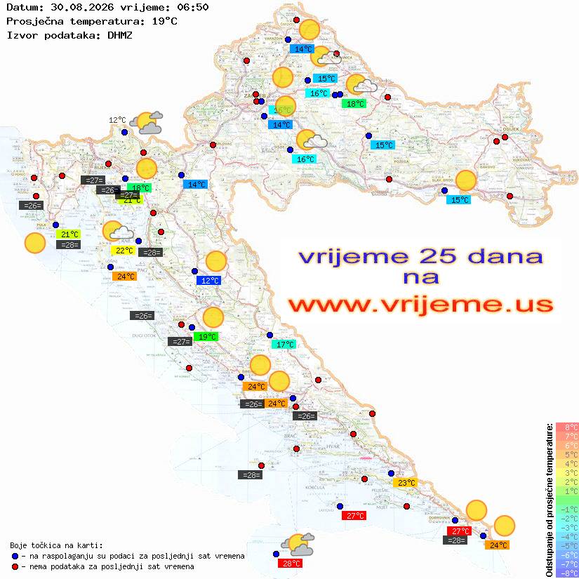 Vrijeme danas