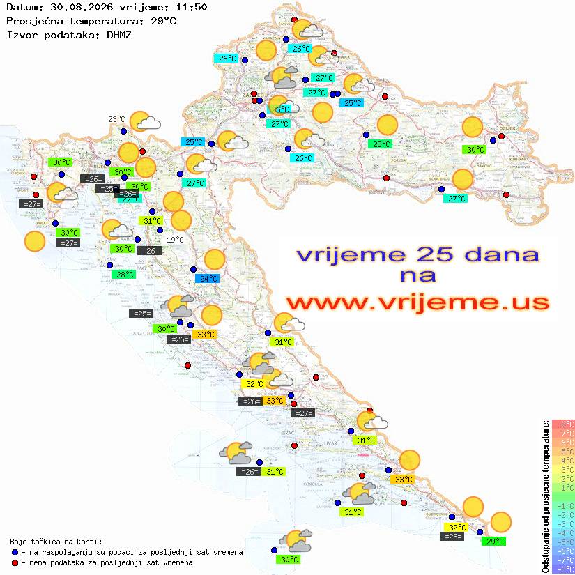 Vrijeme danas