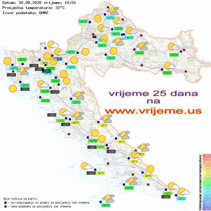 Vrijeme danas