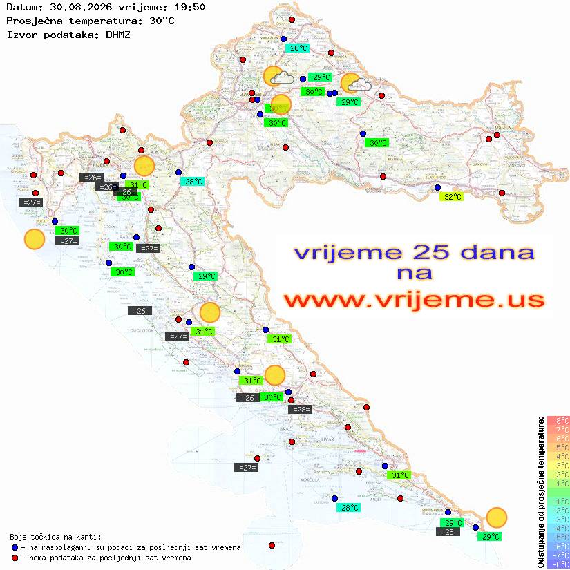 Vrijeme danas