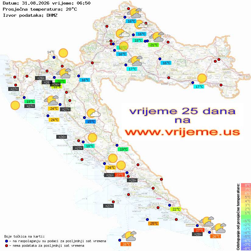 Vrijeme danas