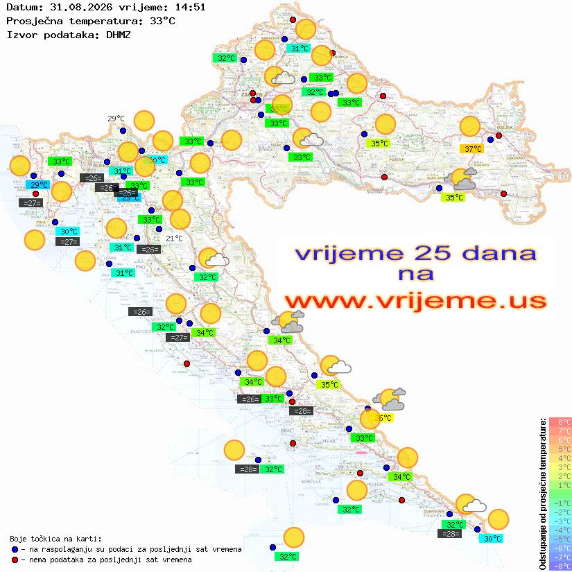 Vrijeme danas