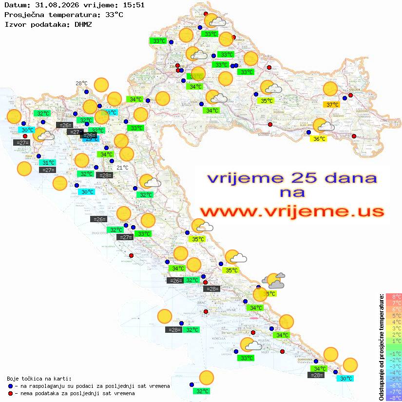 Vrijeme danas