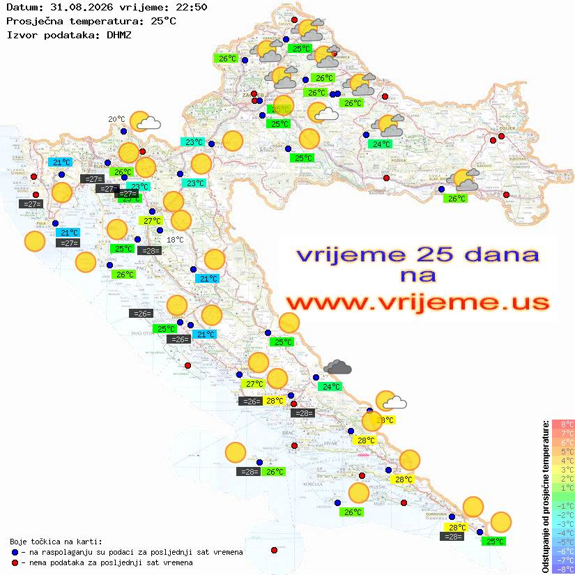 Vrijeme danas