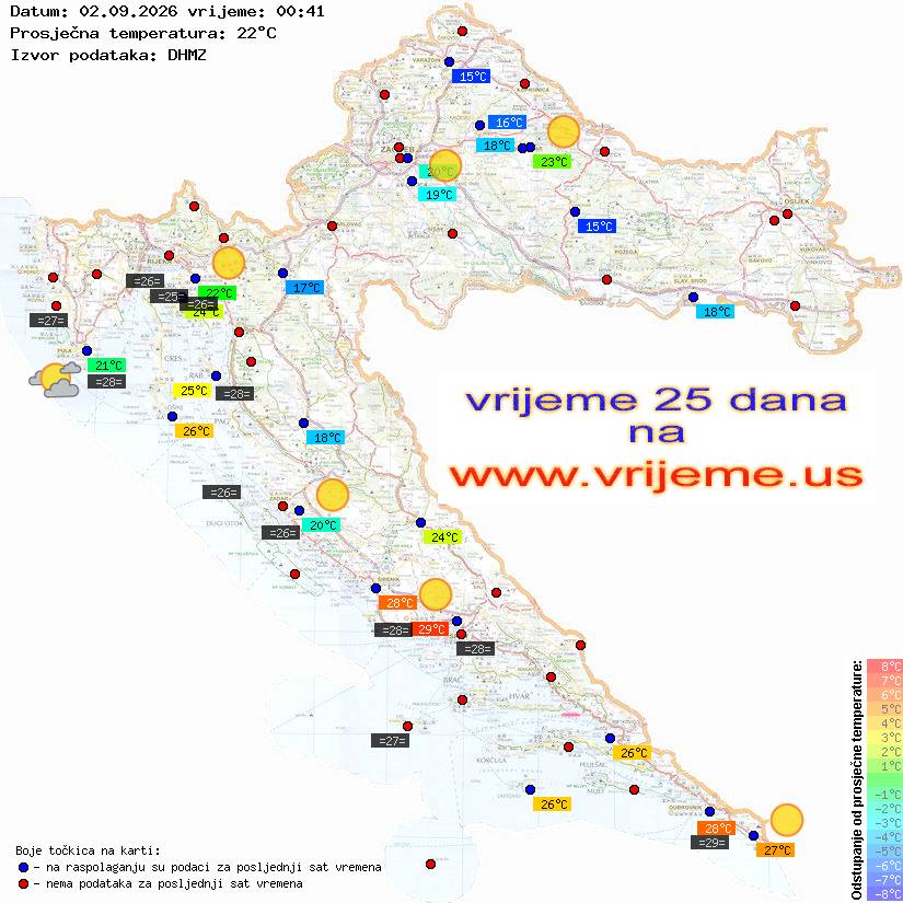 Vrijeme danas