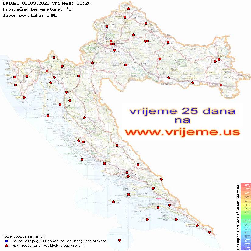 Vrijeme danas