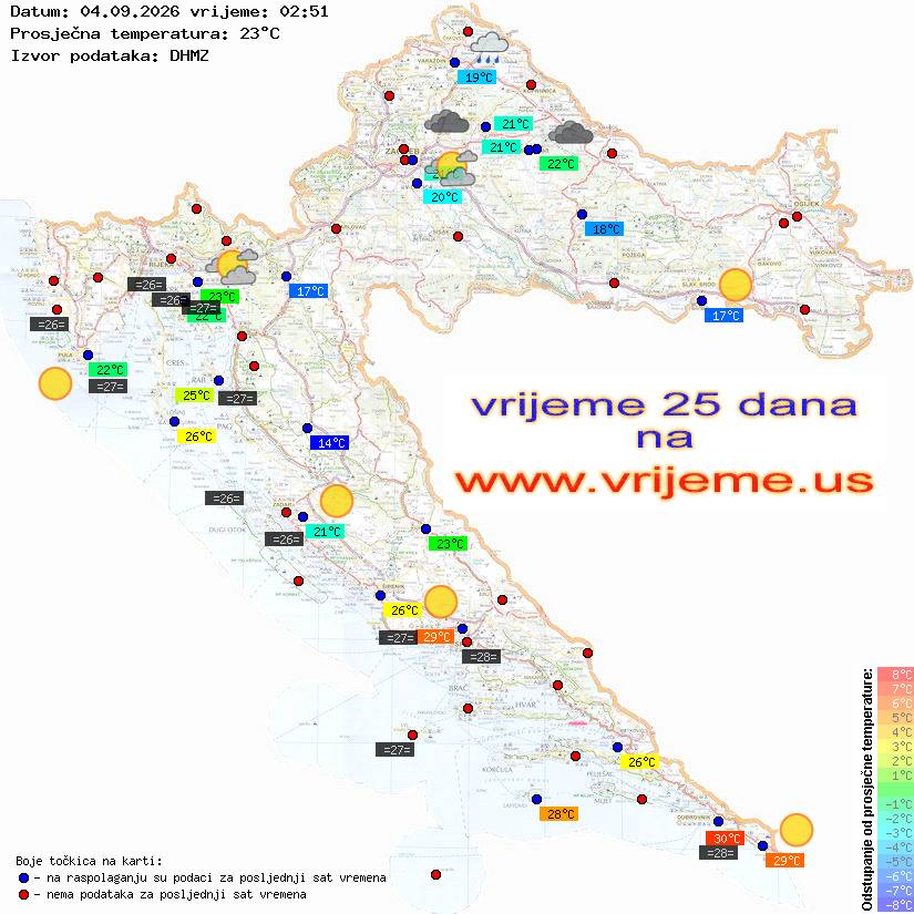 Vrijeme danas