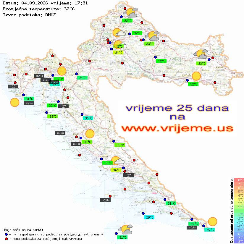 Vrijeme danas