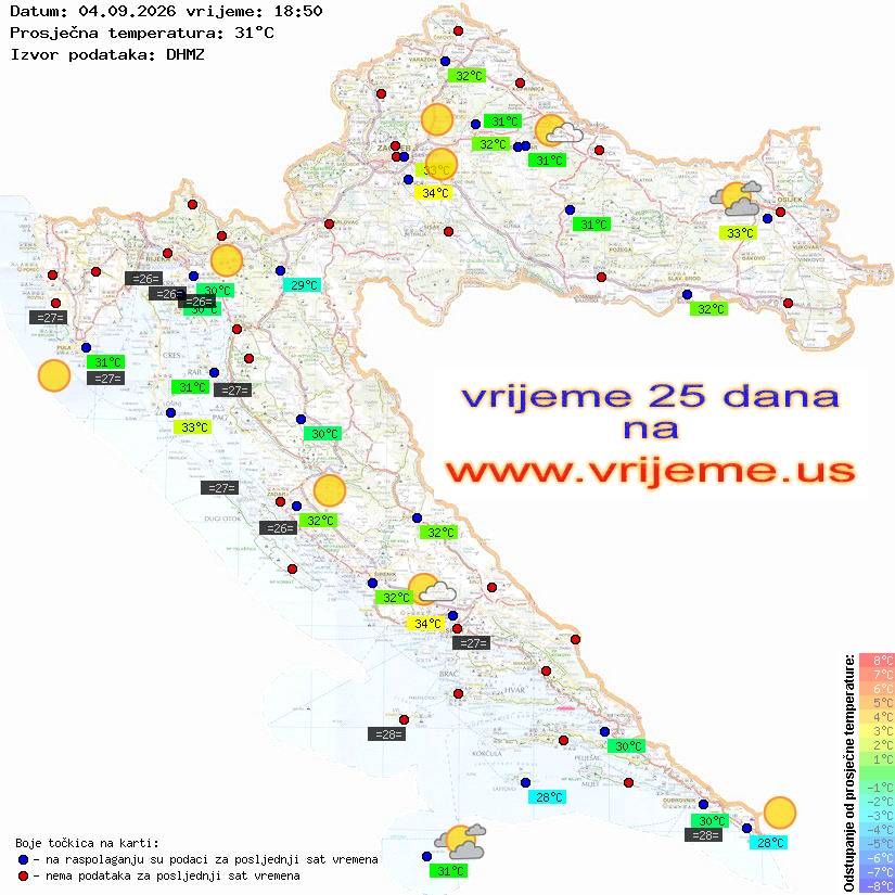 Vrijeme danas