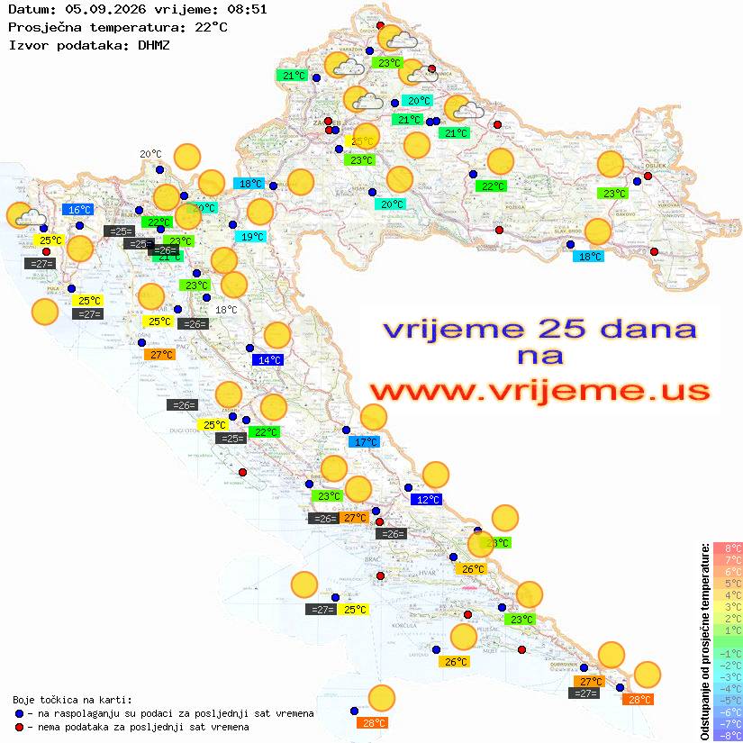 Vrijeme danas