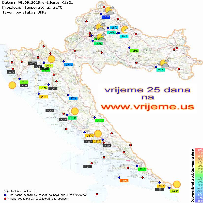 Vrijeme danas
