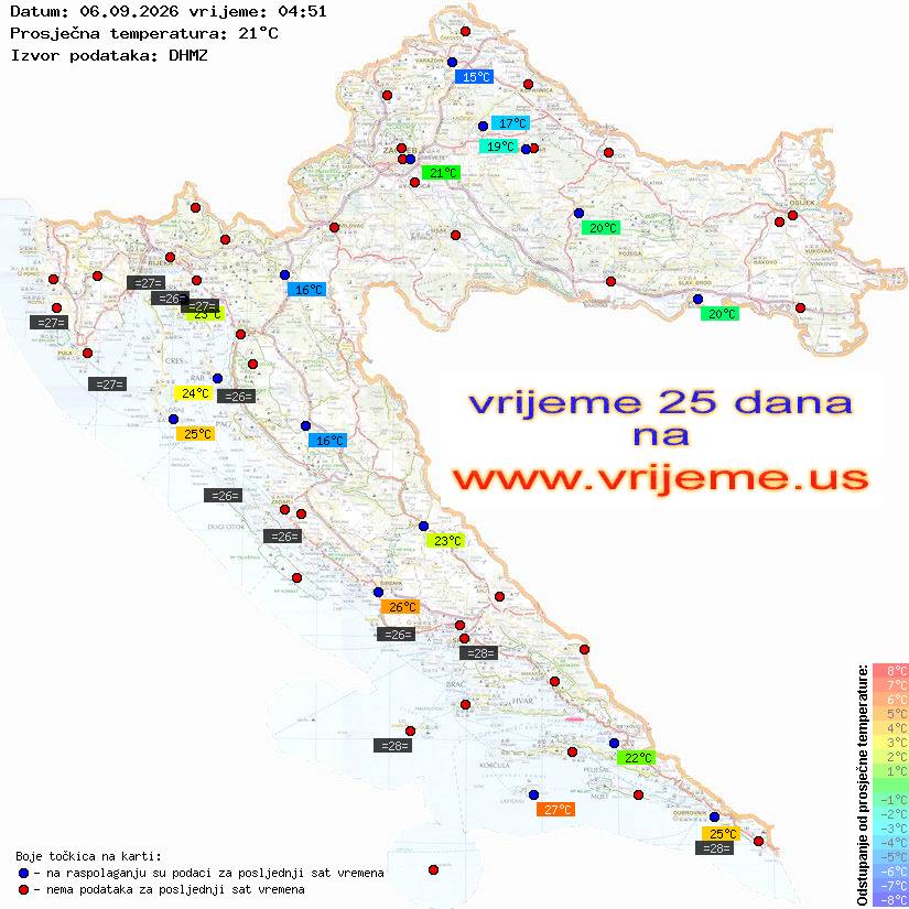 Vrijeme danas
