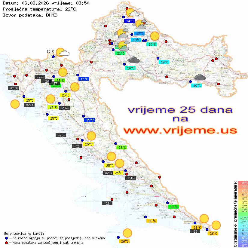 Vrijeme danas
