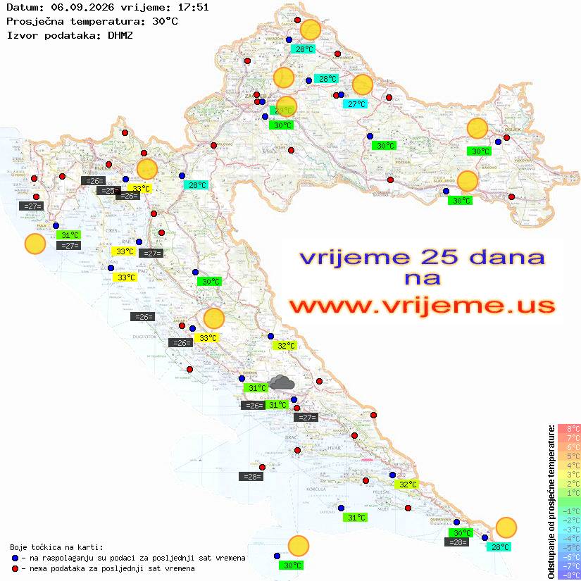 Vrijeme danas