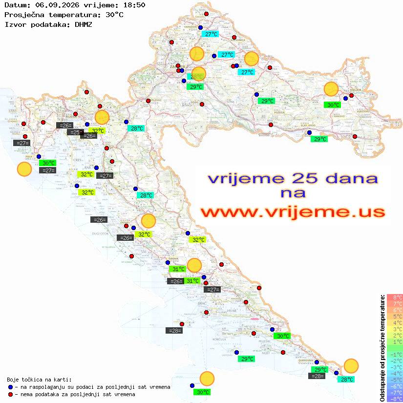 Vrijeme danas